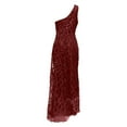 thumbnail image 4 of XIYON Womens Dresses Women Long Sleeveless Slit Evening Gown Party Bodycon Maxi Dress With Sequin Embroidery For Formal Night Out Holiday Celebration Dress, 4 of 5