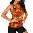 thumbnail image 2 of Easygdp Sunflower4 Women's Workout Tank Top, Running Top, Hiking Shirt, Quick-Dry for Running, Yoga, Hiking - XX-Large, 2 of 9