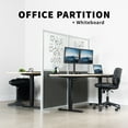 thumbnail image 6 of VIVO Modular Wall System, 2 PET + Magnetic Whiteboard Panels, Office Dividers, 6 of 8