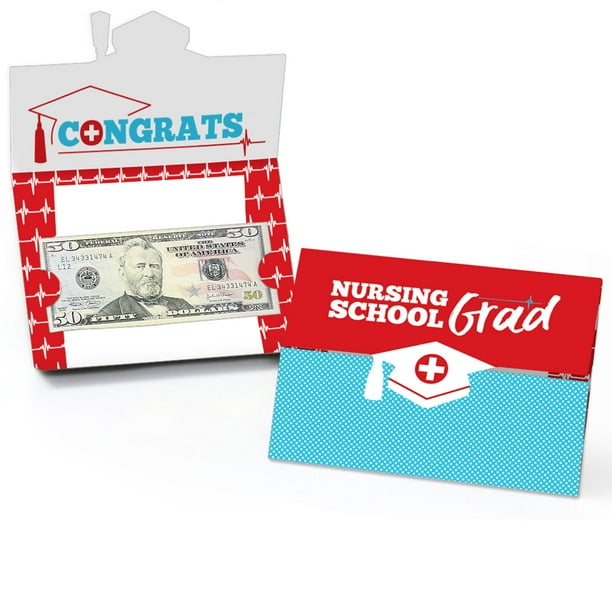 Download Big Dot Of Happiness Nurse Graduation Medical Nursing Graduation Party Money And Gift Card Holders Set Of 8 Walmart Com Walmart Com