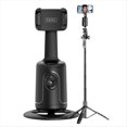 thumbnail image 1 of Trípode para Teléfono con Reconocimiento Inteligente con IA, Rotación de 360°, Seguimiento Automático, Cardán, Soporte para Selfies., 1 of 5