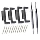 thumbnail image 1 of Kit de adaptadores de correa de reloj de 16 mm y 22 mm para GW-M5610, 110, 100, 120, 150, 8900, G-5600, 6900, 9052, 8900 y 300 , Negro, 1 of 7