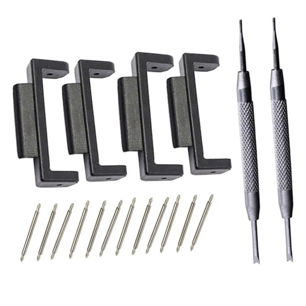 Kit de adaptadores de correa de reloj de 16 mm y 22 mm para GW-M5610, 110, 100, 120, 150, 8900, G-5600, 6900, 9052, 8900 y 300 , Negro