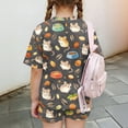 thumbnail image 7 of Grblisyd Girls 2 Piece Outfits Cute Animal Print Short Sleeve Crew Neck Tops and Elastic Waist Shorts Set Soft fashion Clothing Sets, 7 of 7