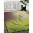 thumbnail image 3 of Ahgly Company Machine Washable Indoor Rectangle Transitional Metallic Gold Area Rugs, 7' x 10', 3 of 7