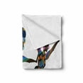 thumbnail image 2 of African Soft Flannel Fleece Throw Blanket, Dance Performed by Women in Traditional Dresses, Cozy Plush for Indoor and Outdoor Use, 60" x 80", Multicolor, by Ambesonne, 2 of 6