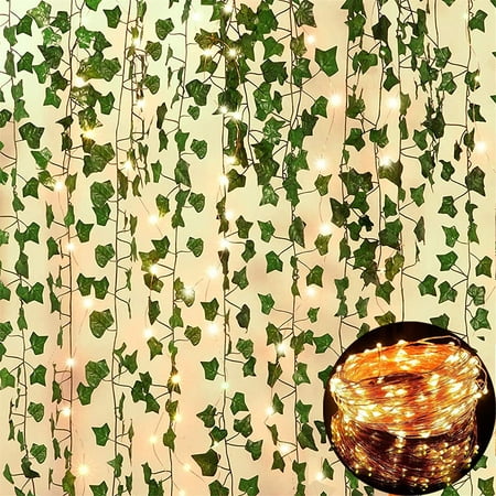 Faux lierre Éldécoratif, plante de front murale verte, scalpe de vigne,  r192., bégonia