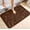 Coffee, variant on 1pc Cobblestone Pattern Bath Rug, Soft Non-Slip Quick Dry Bath Mat, Water Absorbent Shower Carpet For Home Bathroom, Bathroom Accessories ,Bathroom Decor , Bathroom decorations