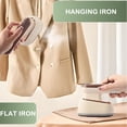 thumbnail image 4 of Steam Iron For Clothes Wet Dry Ironing Machine Fast-Heat Household Fabric Steam Travel Electric Iron 110V, 4 of 9