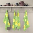 thumbnail image 5 of Kitchen Towels Yellow Slices Lemon Pattern Cleaning Towel Absorbent Hand Towels Tea Towels for Home Restaurant Dish Clean 28" x 18", 1PC, 5 of 7