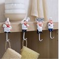 thumbnail image 4 of Juego de 4 ganchos de pared de resina para figura de chef francés TUNC Sencillez, 4 of 5