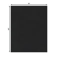thumbnail image 2 of Black Suede 11x14 Uncut Art Mat Board - No Opening - 50 Mats, 2 of 7