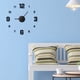 thumbnail image 4 of Kit de pegatinas para reloj de pared grande | Espejo acrílico de 40 cm y esfera de metal | Decoración abstracta para salón, oficina y tienda | Incluye manecillas y mecanismo de cuarzo, 4 of 4