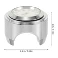 thumbnail image 2 of Hemoton Universal Motorcycle Handlebar Clock Waterproof Dial Watch for 22-25mm Handlebars for Motorbikes Motorcycle Handlebar Clock, 2 of 8