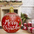 thumbnail image 4 of 60cm Inflatable Christmas Ball PVC Glow Christmas Inflatable Ball (Style S), 4 of 8