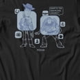 thumbnail image 3 of Disney Pixar Toy Story 5 What The Download Woody And Buzz Men's T Shirt (Black, S-XXXL), 3 of 4