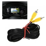 M Buder Premium 6M Male to Male RCA Car Reverse Rear View Parking Camera Video AV Cable Cord Wire, High-Fidelity Signal Extension Lead (236.2 in / 600 cm)