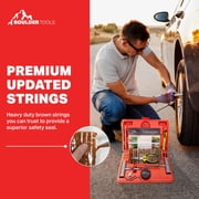 Boulder Tools Heavy Duty Tire Replacement Tools & Kits with Plugs for Car & Truck, 56 Count