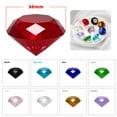 thumbnail image 5 of 30mm Colorful  Romantic Gifts Party Decoration Crystals Diamond Clear Wedding Supplies Table Confetti PURPLE, 5 of 8