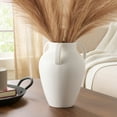 thumbnail image 3 of Better Homes & Gardens 9.8" White Handled Ceramic Vase, 3 of 6