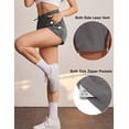 thumbnail image 5 of Pinspark Womens Workouts Shorts with MSH Lining Outdoor Breathable Athletic Shorts with Pockets Summer Quick Dry Active Shorts, 5 of 6