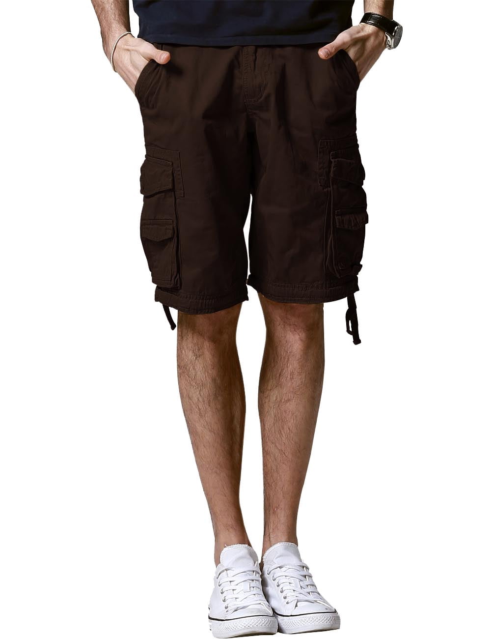 Matchstick Mens Twill Cargo Shorts 