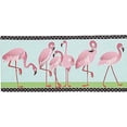 thumbnail image 5 of Evergreen Indoor Outdoor Doormat Bundle Set of 5 - Frame and 4 Welcome Coastal Inserts Flamingos Seashells Flipflops Beach, 5 of 7