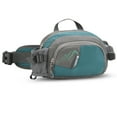 thumbnail image 3 of Riñonera deportiva con portabotellas Ciclismo Correr Fanny Bum Pack (Azul lago), 3 of 8