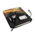 thumbnail image 3 of HELLHERO Colorful Nebula Pattern Design 1pcs Books Sleeve with Pocket Polyester Church Bag for Prayer Classmate 11.42 x 8.66 Inch, 3 of 7