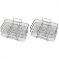 thumbnail image 1 of 2X Air Fryer Rack for Ninja Dual Air Fryer 304 Stainless Steel Multi-Layer Dehydrator Rack Toast Rack Air Fryer, 1 of 5