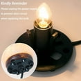thumbnail image 6 of OHLGT 2-Packs Himalayan Salt Lamp Cord Replacement with Dimmer Switch and 6-Packs E12 Halogen Salt Lamp Bulbs, 6 of 7
