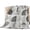 Gray, variant on Abstract Semicircles Quilted Comforters Cooling Blanket Oversized King Size, Boho Art Modern Taupe Sand Geometrics Cold Comfort for Hot Sleepers Lightweight Air Conditioning Quilt Blanket for Bed