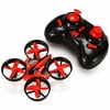 EACHINE E010 Mini UFO Quadcopter Drone 2.4G 4CH 6 Axis Headless Mode Remote Control Nano Quadcopter RTF Mode 2 (Red)