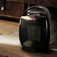 thumbnail image 4 of Vie Air 1500W Portable 3-Settings Black Ceramic Heater with Adjustable Thermostat, 4 of 6