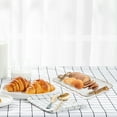 thumbnail image 6 of OFFIGAM Resin Serving Platter Dessert Serving Tray Dining Room Hotel Tea Cup Tray, 6 of 11