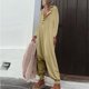 thumbnail image 1 of ICHUANYI Clearance Women's Fashion Hooded Button Rompers Casual Long Sleeve Pocket Jumpsuit(Beige, XL) ICHUANYI WER2023081508148, 1 of 8