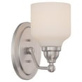 thumbnail image 2 of Nuvo Lighting 62/386 Kirk 1 Light 4-7/8" Wide Led Bathroom Sconce - Nickel, 2 of 2