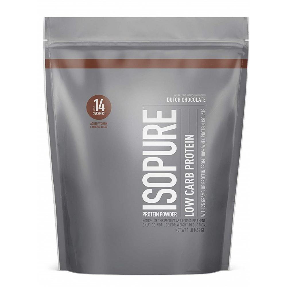 Isopure Low Carb Protein Powder, Chocolate, 25g Protein, 1 Lb Walmart