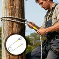thumbnail image 3 of Construction Harness, Safe Heavy Duty Support Rope, Safety Roofing Harness for Industrial Roofing Electrical Work for Sports Adventure for Hunting, 3 of 9