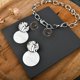 thumbnail image 4 of 2 PCS Paracord Lanyard Beads Charms Práctico Paracord Bead Bricolaje Pulsera Colgante, 4 of 5
