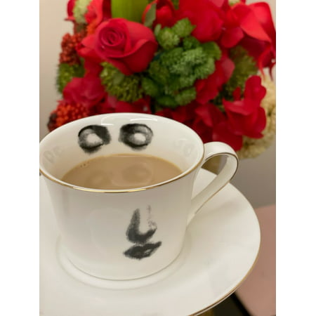 

Funny Expression Coffee Cup and Saucer Set Quality Bone China Afternoon Tea Mug Cute White Ceramic Tableware Friend Gift
