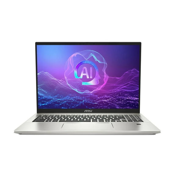 MSI Prestige A16 AI  A3HMG-019US 16" 4K Ultra HD  OLED Copilot  PC Laptop, AMD Ryzen AI 9 365 2.0GHz, 32GB RAM, 1TB SSD, Windows 11 Pro, Urban Silver