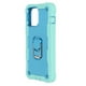 thumbnail image 5 of Cubiertas de armadura a prueba de rayones con soporte para iPhone 13 Pro Max Funda protectora de armadura para teléfonos móviles (verde azul), 5 of 8