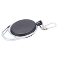 thumbnail image 4 of Pêche à la Mouche Outil Pêcheur, Argent Noir Rétractable ABS Durable Matériel Anti-Rouille Mouche Pêche Rétracteur pour la Pêche pour la Randonnée pour le Camping, 4 of 8