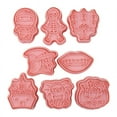 thumbnail image 1 of 8Pcs/Set Cartoon Halloween Cookie Cutter 3D Biscuit Mold Fondant Baking Tool Cookie Decoration Tools, 1 of 5
