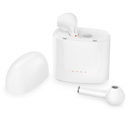 Headset Headphones Earbuds - Bluetooth Headphones, Wireless Earbuds Stereo Earphone Cordless Sport Headsets for iphone 8, 8 plus, X, 7, 7 plus, 6s, 6S Plus -White