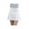 thumbnail image 2 of Women Girls Short High Waist Casual Pleated Skater Tennis Skirt, 2 of 6