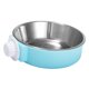 thumbnail image 2 of Tazón para perros, tazón para alimentación de mascotas, tazón para comida colgante, tazón para gatos, alimentador de comida para cachorros, jaula para Azul Salvador Cuenco de alimentación colgante, 2 of 10