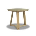 thumbnail image 4 of Grain Wood Furniture Cascais 36" Round Table with Japandi Base, Solid Wood with a Blonde Oak Finish, 4 of 6