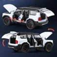 thumbnail image 6 of 1:32 Prado SUV Car Model Toys Alloy Die-casting Pull Back 6 Doors Opened Sound Light Off-road Vehicle Gifts for Kids Collection, 6 of 9